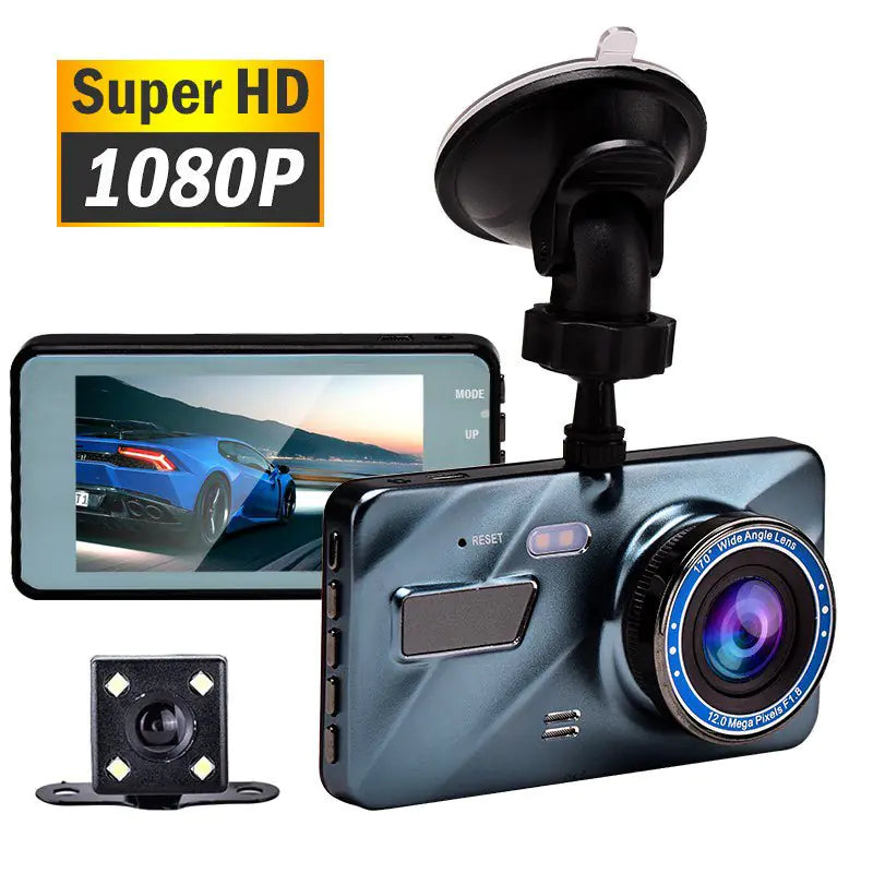 3 in 1 Rear View Dual Camera Full HD Night Vision Car Dash Camera